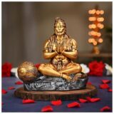 Mahabali Lord Hanuman Ji Statue – Meditative Pose | Divine Decorative Idol for Home, Temple & Gift Purpose