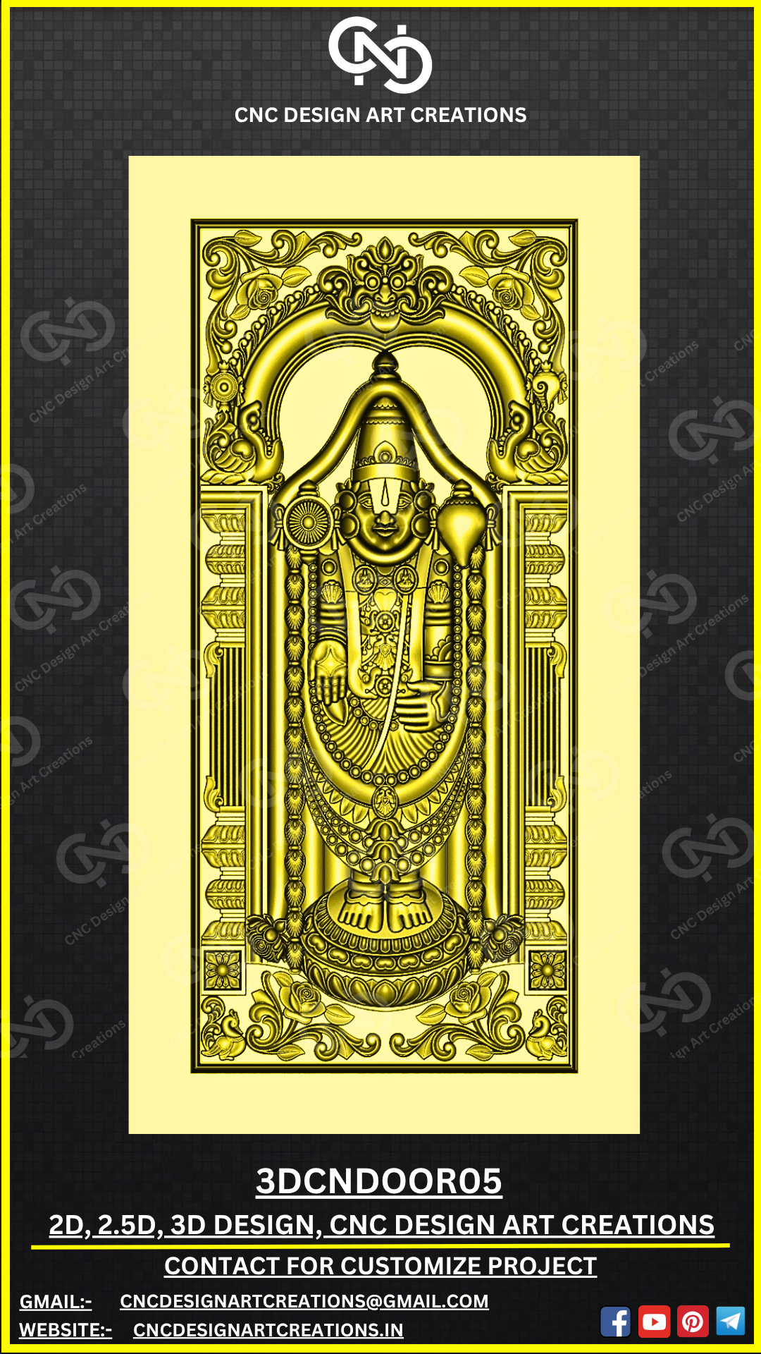 3D CNC DOOR 3D CNC DOOR