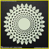 3D Circular Om CNC Design Download